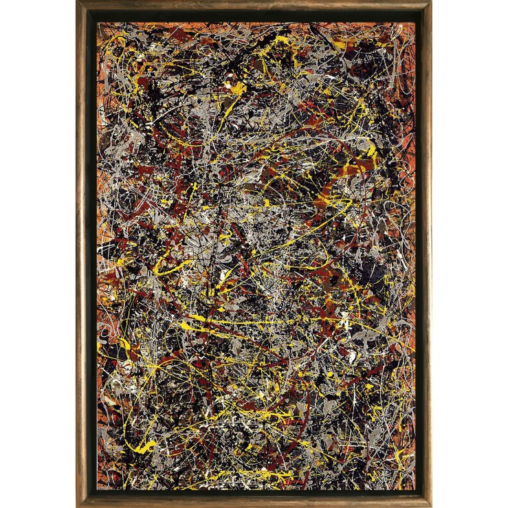 Number 5 by Jackson Pollock.