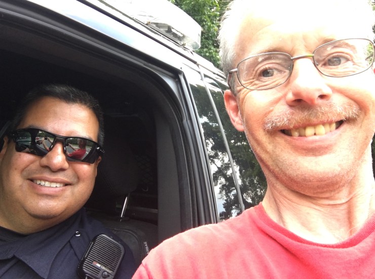 Mark from the Roswell police department.