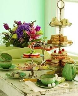 A high tea buffet