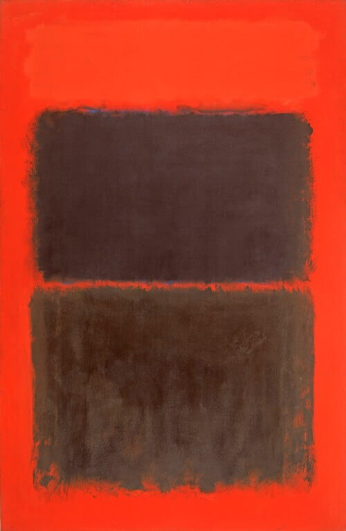 "Light Red Over Black" Mark Rothko