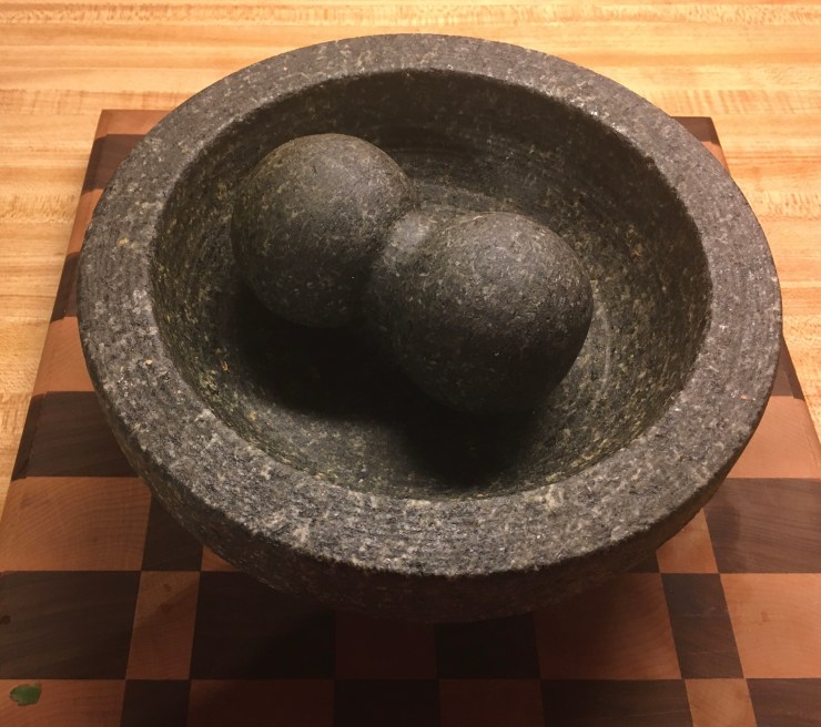 Mortar and pestle
