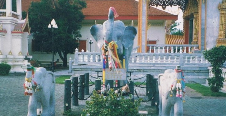 Outside of Wat Chalong