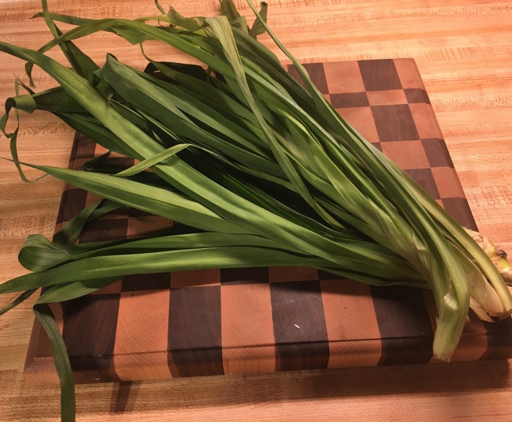 Pandan leaves.