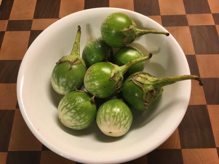 Thai eggplant.