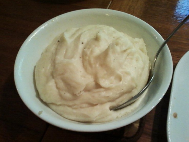 Mashed potatoes.
