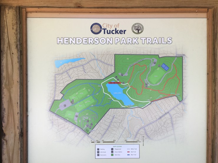 Henderson park trail map.