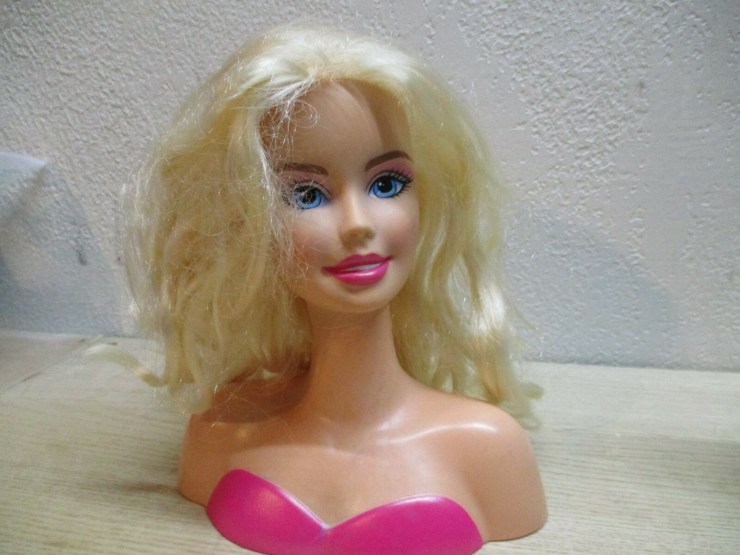 Barbie before the haircut