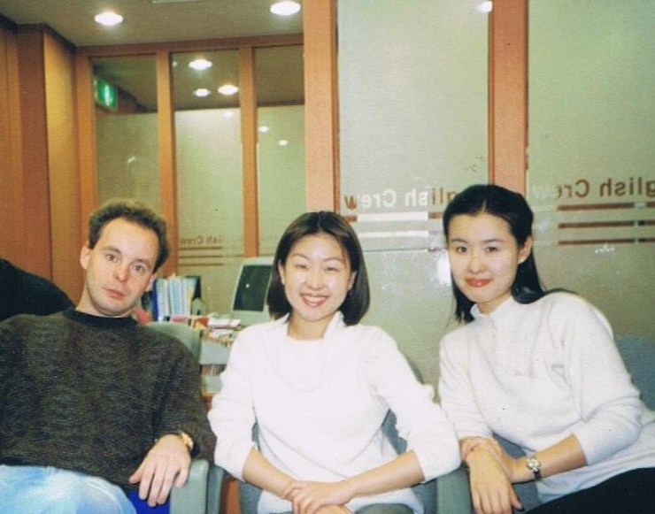 Me, Seo Young Joo and Park Young In