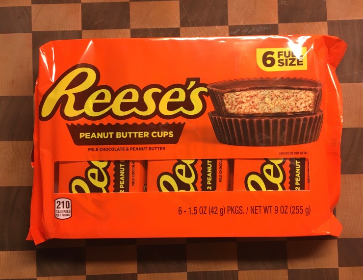 Reese’s peanut butter cups.