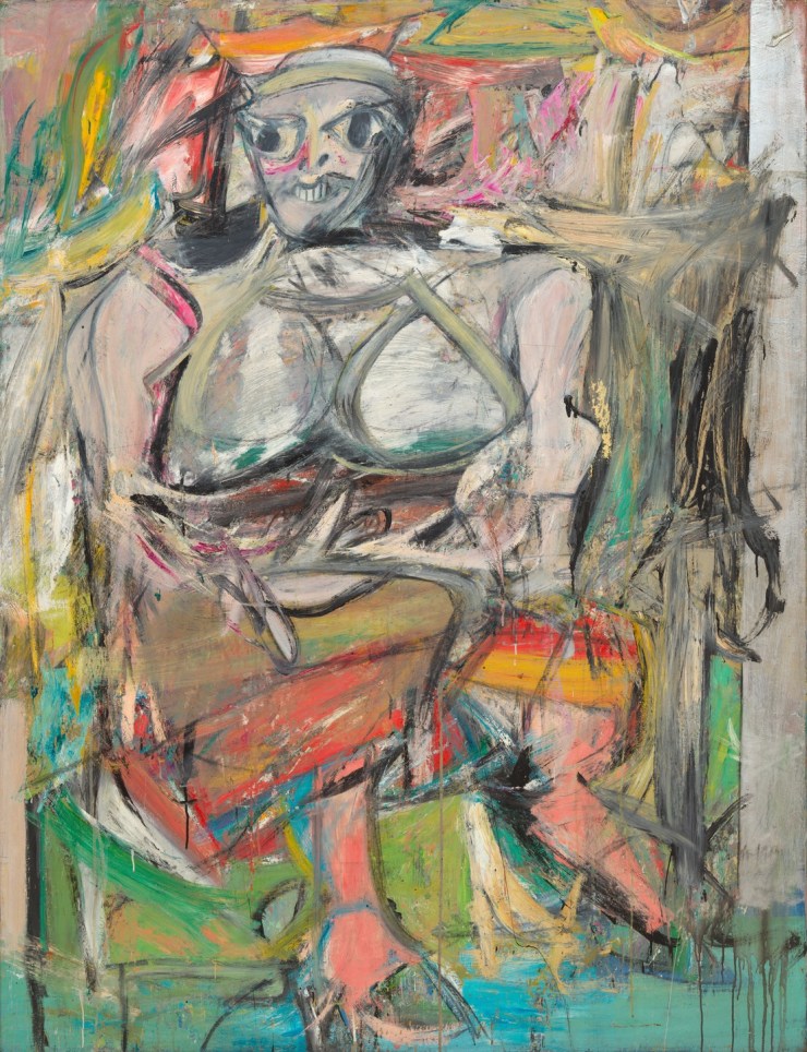 “Woman I” by Willem de Kooning.
