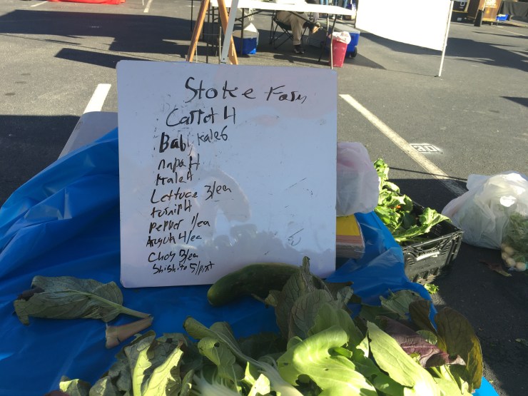 Sign for Stoke Farms.