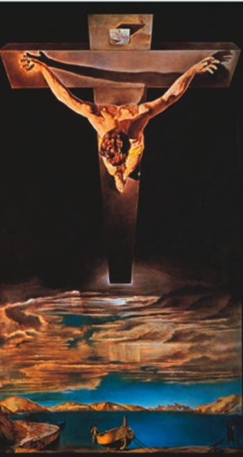 “Christ of St. John on the Cross” by Salvador Dali