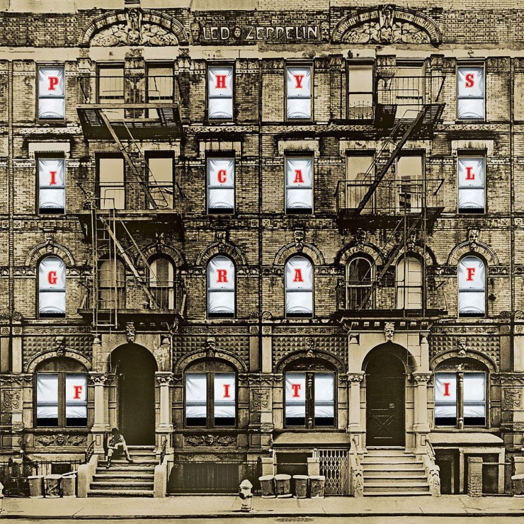 Physical Graffiti album cover.