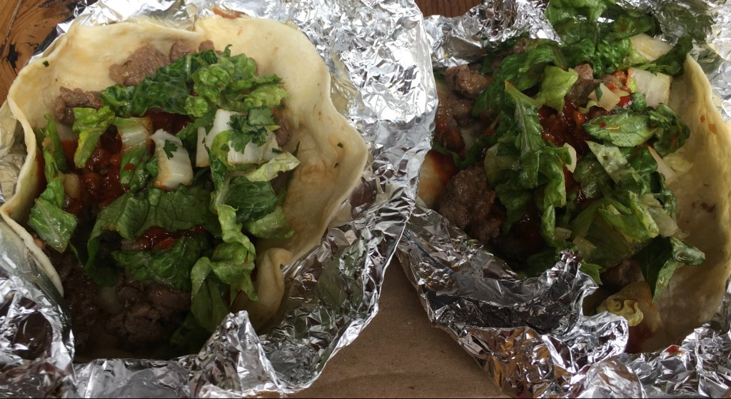 Bulgogi tacos.