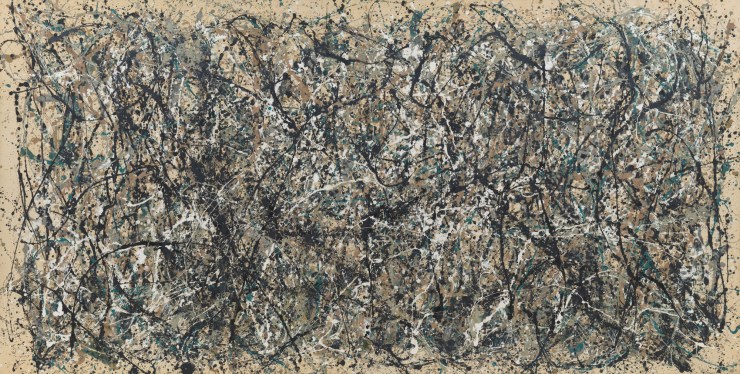 One:Number 31 Jackson Pollock 1950 269.5 x 530.8 cm 8’10”x 17’5”